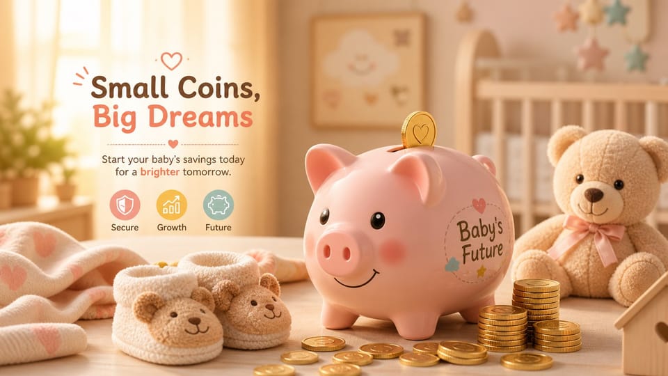 Sinh con là một bài toán dòng tiền gia đình